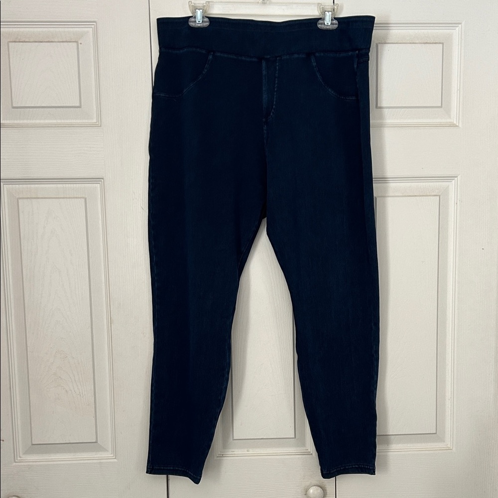 Halara Flex High-waisted Butt-lifting Tummy Control Skinny Denim 2XL - Picture 2 of 8